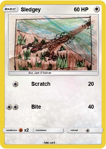 Pokemon Sledgey