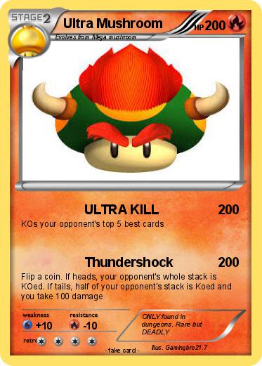 Pokemon Ultra Mushroom