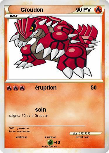 Pokemon Groudon