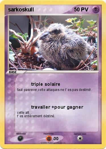 Pokemon sarkoskull