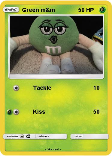 Pokemon Green m&m