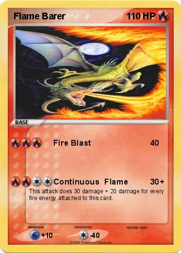 Pokemon Flame Barer 