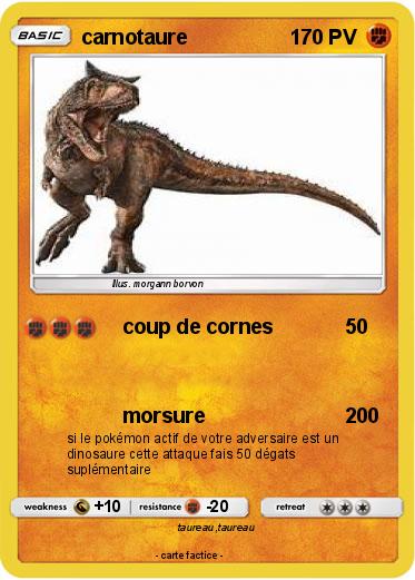 Pokemon carnotaure