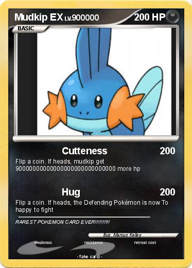 Pokemon Mudkip EX