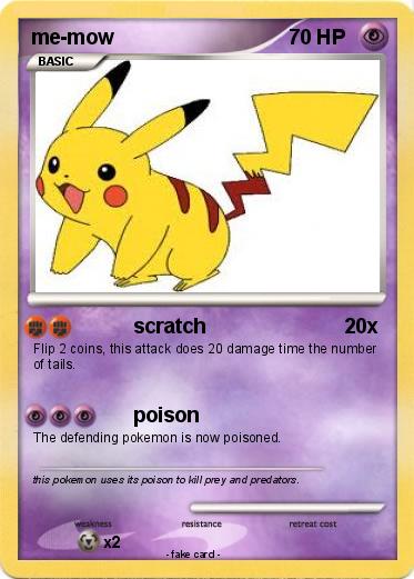 Pokemon me-mow