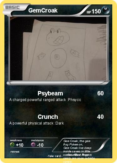 Pokemon GemCroak