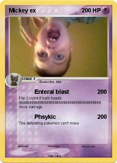 Pokemon Mickey ex