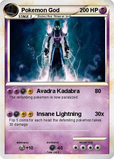 Pokemon Pokemon God