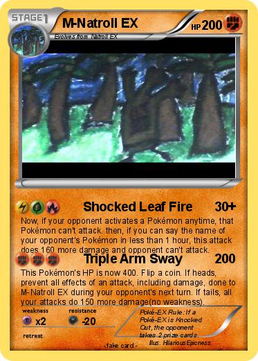 Pokemon M-Natroll EX