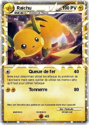 Pokemon Raichu
