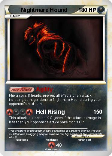 Pokemon Nightmare Hound