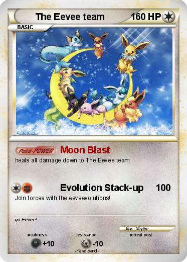 Pokemon The Eevee team