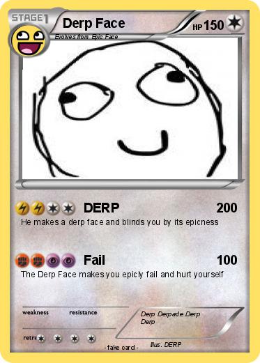 Pokemon Derp Face