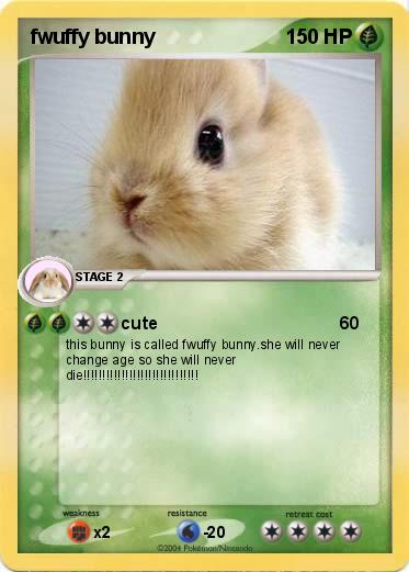 Pokemon fwuffy bunny