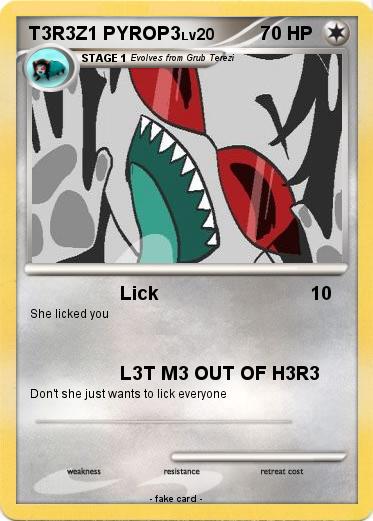 Pokemon T3R3Z1 PYROP3
