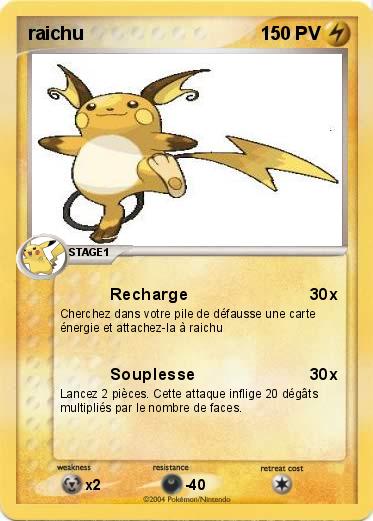 Pokemon raichu