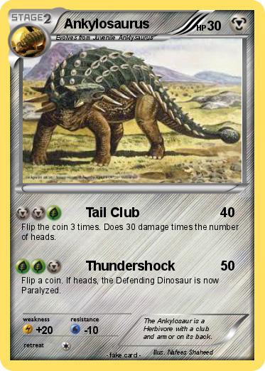 Pokemon Ankylosaurus