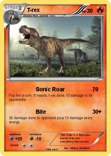 Pokemon T-rex