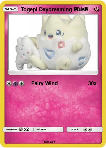 Pokemon Togepi Daydreaming Plush