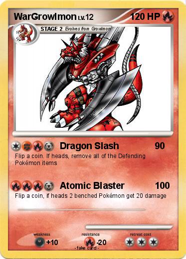 Pokemon WarGrowlmon