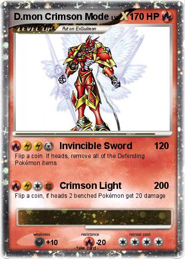 Pokemon D.mon Crimson Mode