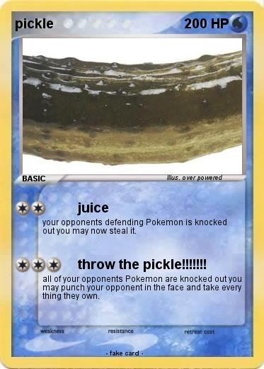 Pokemon pickle