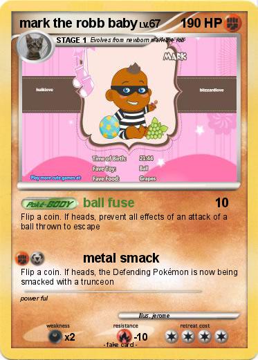 Pokemon mark the robb baby