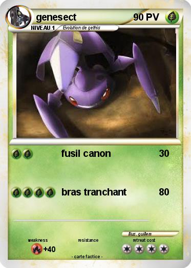 Pokemon genesect