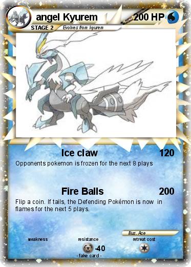 Pokemon angel Kyurem