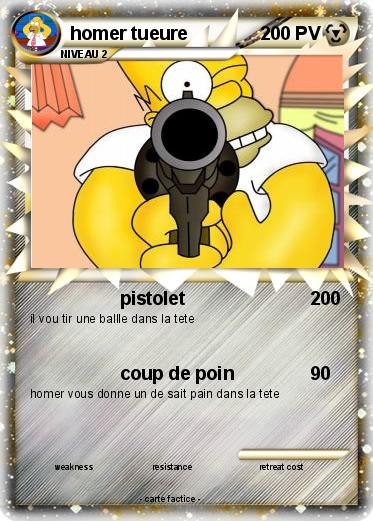 Pokemon homer tueure