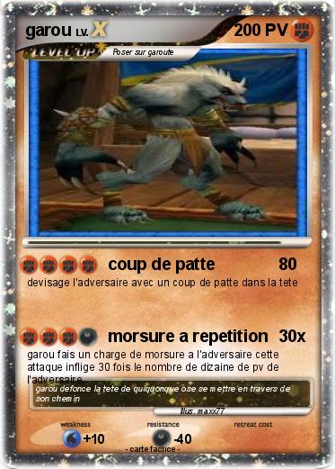 Pokemon garou