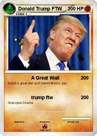 Pokemon Donald Trump FTW