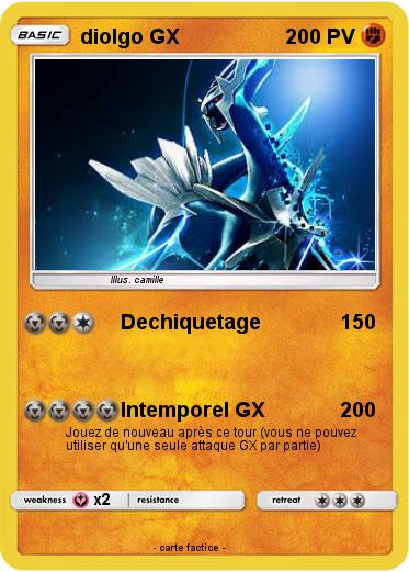 Pokemon diolgo GX