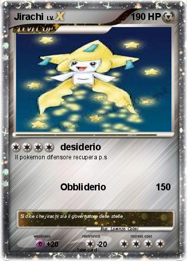 Pokemon Jirachi