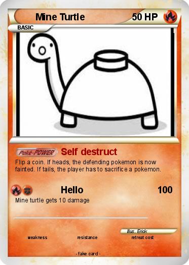 Pokemon Mine Turtle