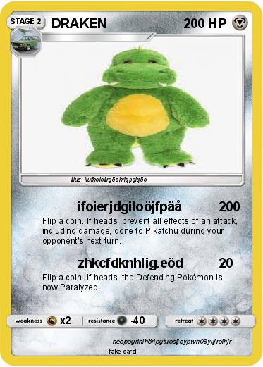 Pokemon DRAKEN