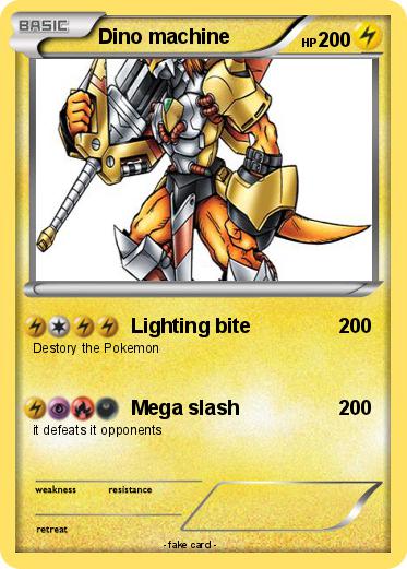 Pokemon Dino machine