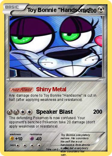 Pokemon Toy Bonnie "Handsome"