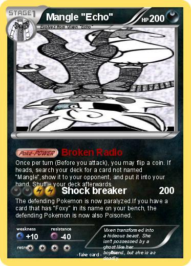 Pokemon Mangle "Echo"