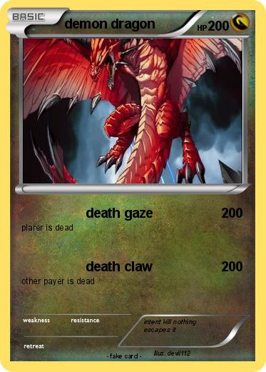 Pokemon demon dragon