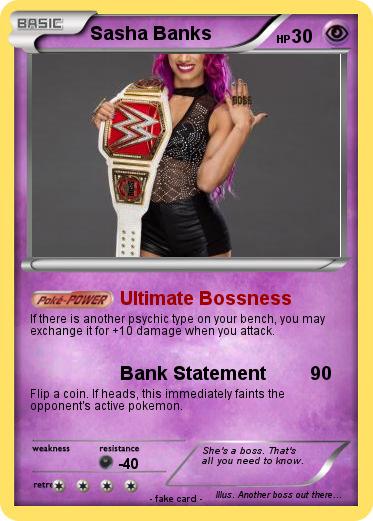 Pokemon Sasha Banks