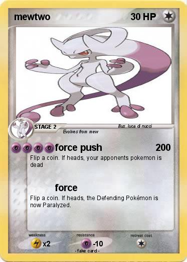 Pokemon mewtwo