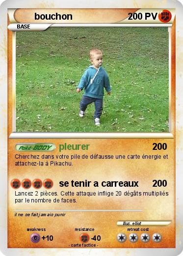 Pokemon bouchon