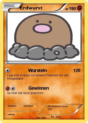 Pokemon Erdwurst