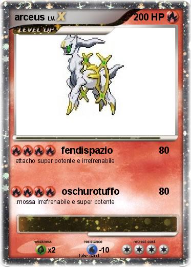 Pokemon arceus
