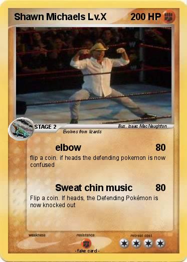 Pokemon Shawn Michaels Lv.X