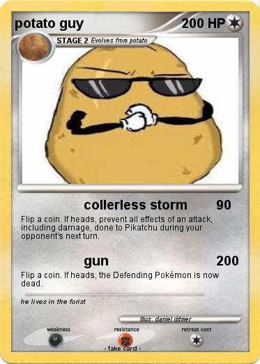 Pokemon potato guy