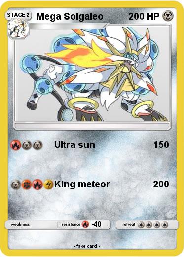 Pokemon Mega Solgaleo
