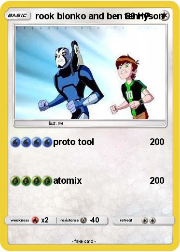 Pokemon rook blonko and ben tennyson