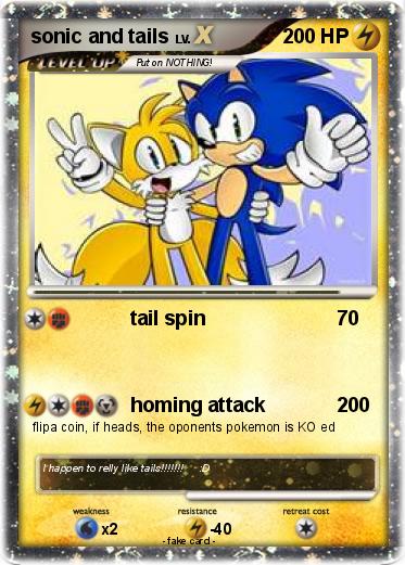 Pokemon sonic and tails